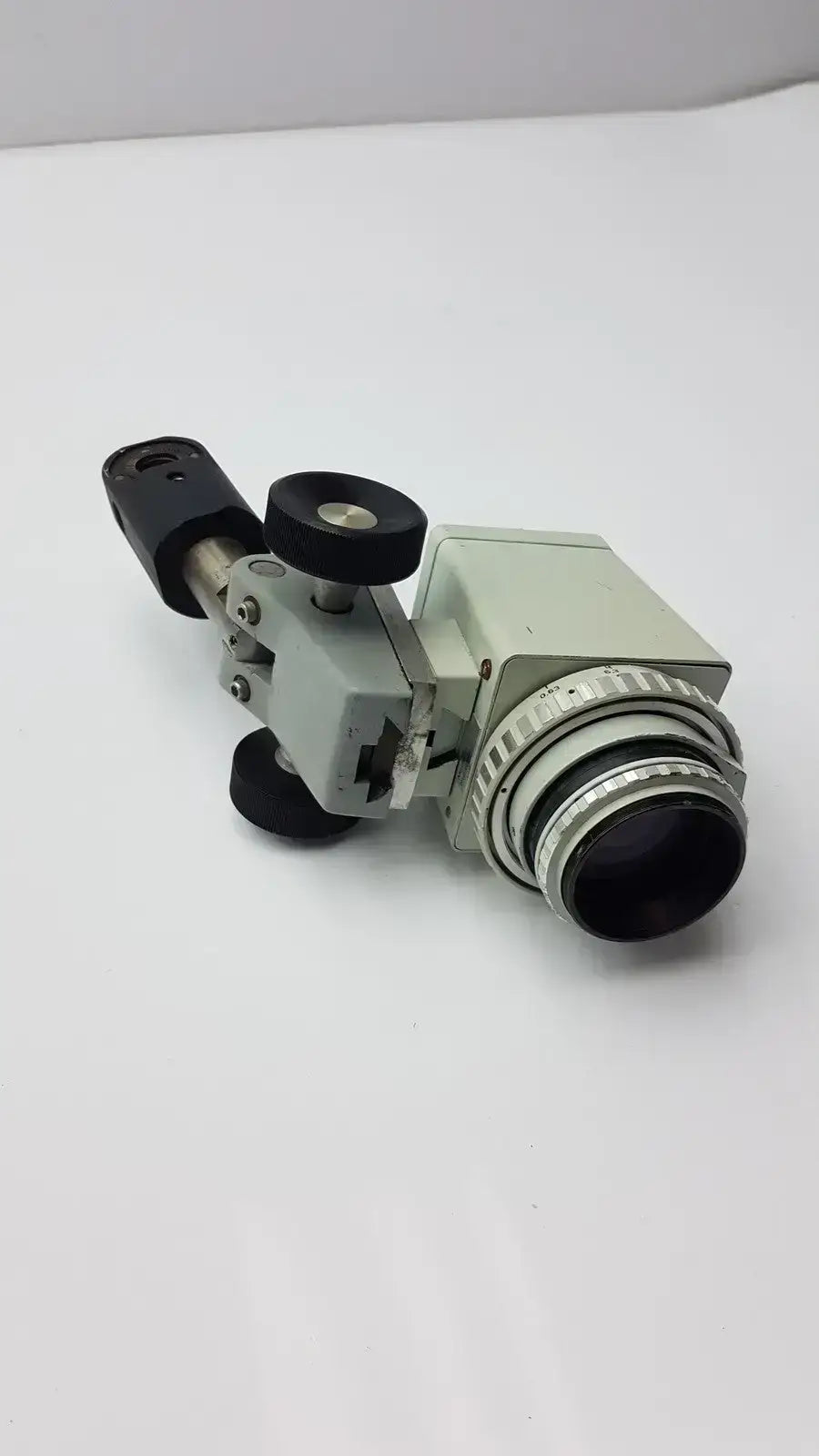 McBain Instruments, Aus Jena Cat 562 Microscope Head Part With Lens Microscope Part, second-hand product photo 8