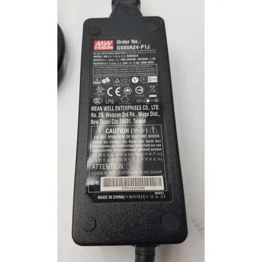 MEAN WELL GS60A24-P1J Power Supply Adapter AC/DC Power Supply, second-hand product photo 2