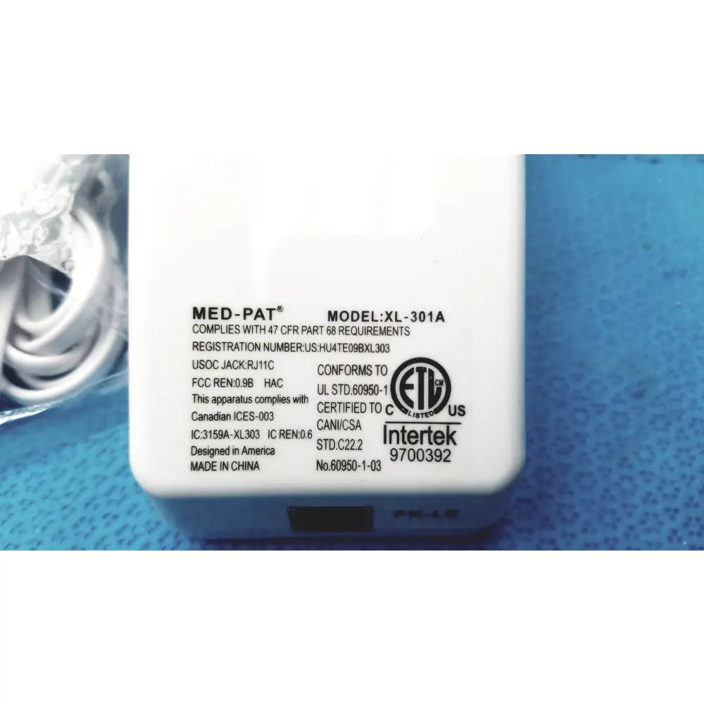 MED-PAT XL-301A Disposable Healthcare Hospital Hotel One-Piece Telephone - Disposable one-piece telephone