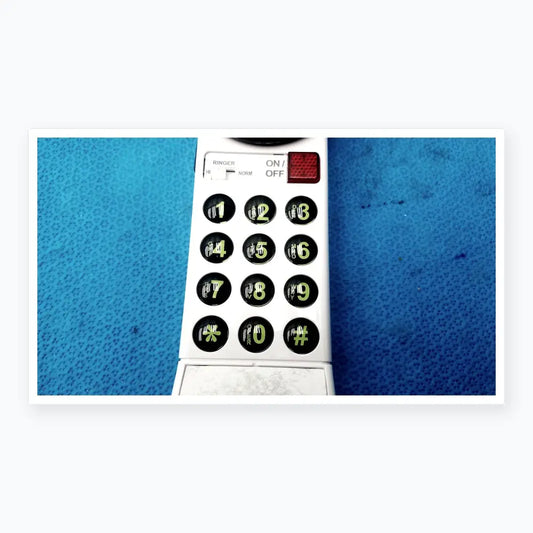 MED-PAT XL-301A Disposable Healthcare Hospital Hotel One-Piece Telephone