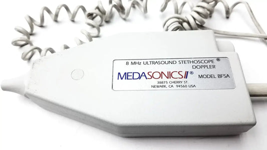 Medasonics 8 MHz Ultrasound Stethoscope . Model BF5A Ultrasound Stethoscope, second-hand product photo 2
