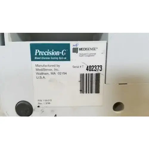 Medisense Blood Glucose Testing System 118-015 Blood Glucose Meter, second-hand product photo 12