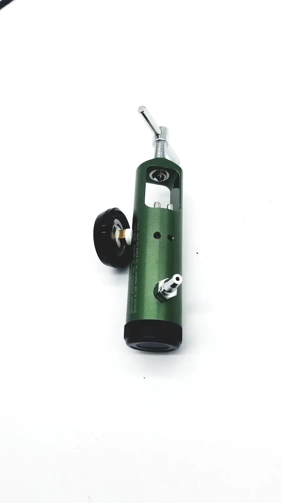 Medline Brass-Sleeved 50 PSI O2 Regulator CGA 870 Flows 0-15L/min Oxygen Regulator, as-is (for parts) product photo 4