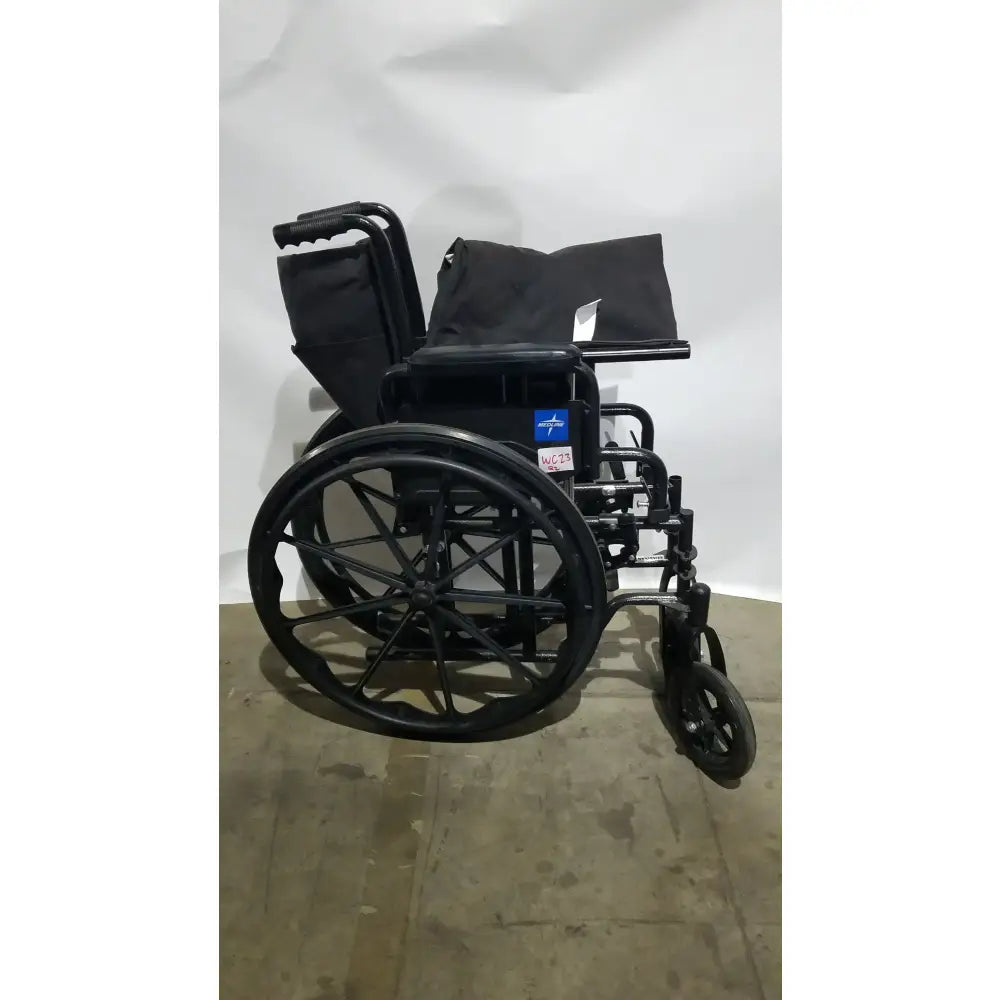 Reuse Medical Equipment Medline Guardian Standard Manual Wheelchair with Padded Arms and Durable Folding Frame Wheelchairs, second-hand product photo 21