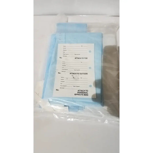Reuse Medical MEDLINE Post Mortem Body Bag White - Heavy Duty Disposable Centrifuge Tubes, second-hand product photo 1