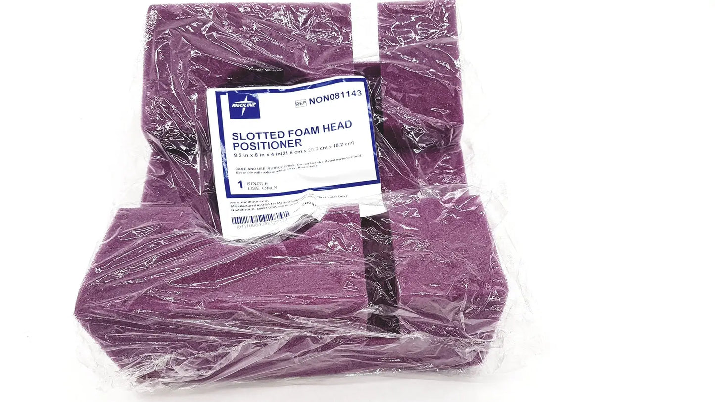 Reuse Medical Medline Single Use Slotted Foam Head Positioner Ref:NON081143 Other Healthcare, Lab & Dental, second-hand product photo 1