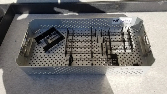 Reuse Medical Medtronic 9568529 METRx II System Dilators Tray, Rigid Sterilization Trays & Cases, second-hand product photo 1