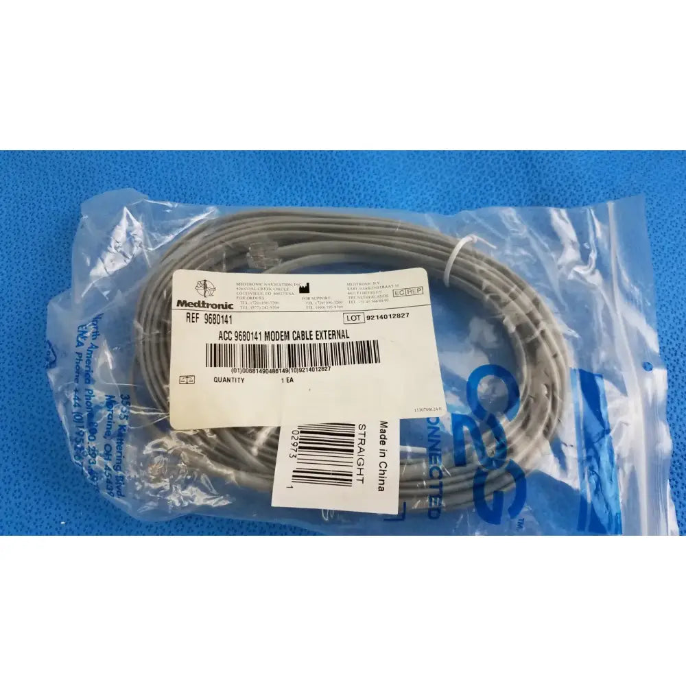 Reuse Medical Medtronic 9680141 External Modem Cable Medical Device Accessory Patient Monitors, second-hand product photo 1