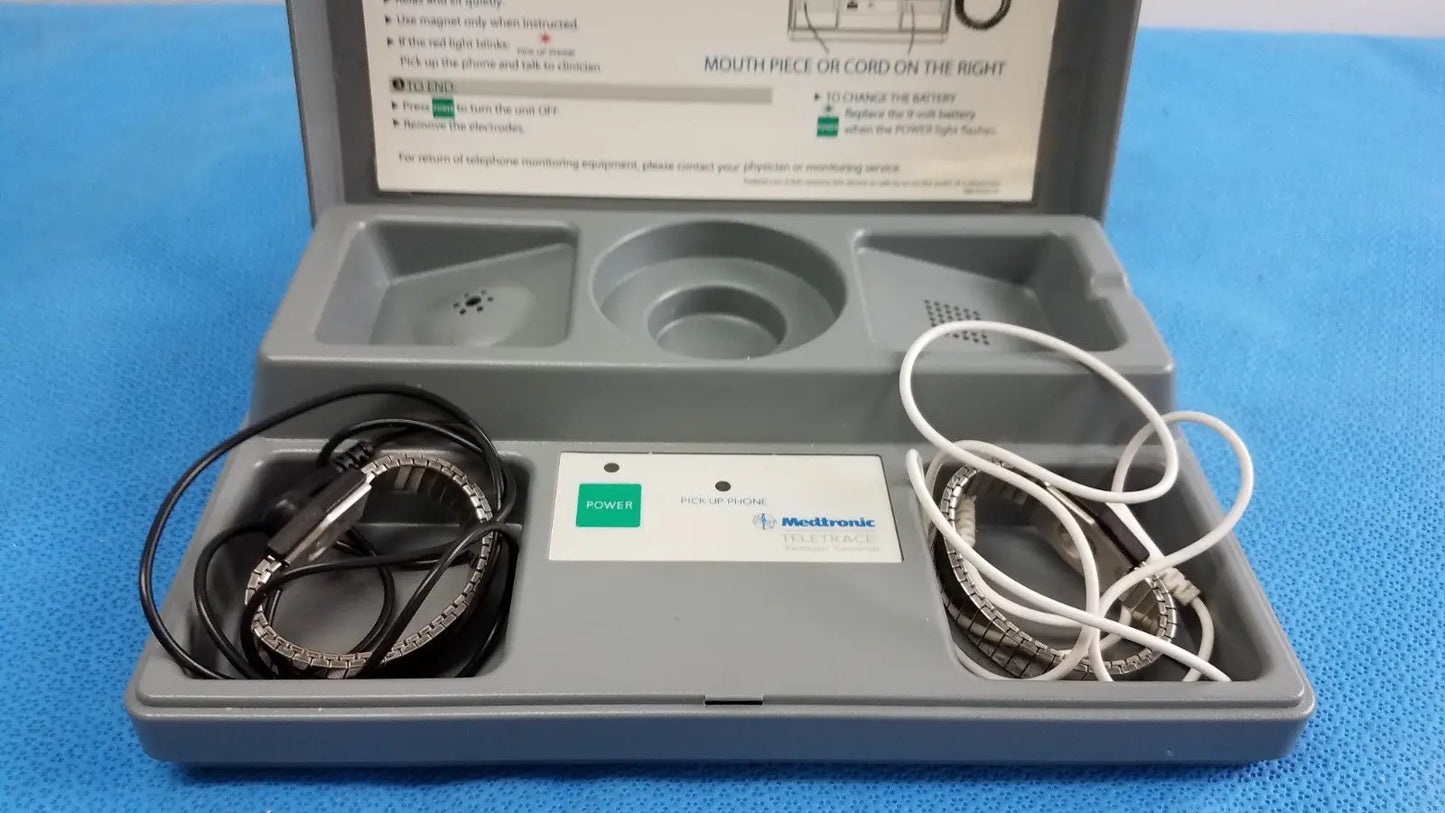 Reuse Medical Medtronic Teletrace Telephone ECG System w/ Wristband Monitor ECG & EKG Machines, second-hand product photo 1