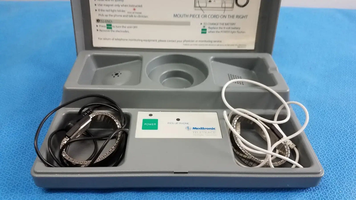Reuse Medical Medtronic Teletrace Telephone ECG System w/ Wristband Monitor ECG & EKG Machines, second-hand product photo 1