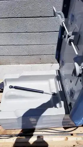 Midmark Ritter 222-016 Barrier Free Power Examination Chair With Foot Switch Power Examination Chair, second-hand product photo 2