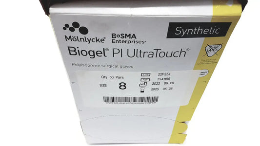Molnlycke Biogel PI UltraTouch G Size 8 Box/50 EXP 05/2025 REF 71-41180 Surgical Gloves, second-hand product photo 2