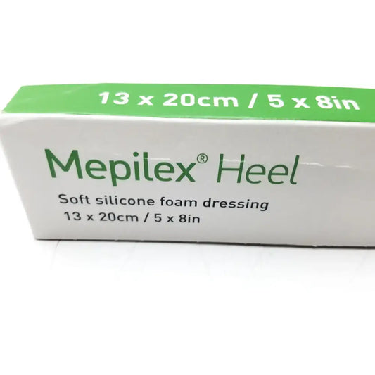 Molnlycke Mepilex 288100 Heel Foam Dressing, 1 Box Of 5 Piece Foam Dressing, second-hand product photo 2