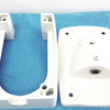 Monitor Mounting Arm Plastic White Brackets