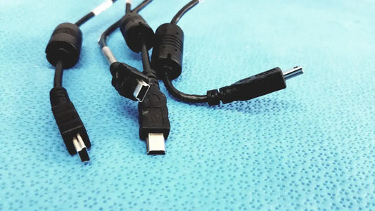 Vendor Unknown - MANUAL REVIEW Multi-Connector PC Cables – USB Mini-B to USB-A & Other Connectors - Lot of 4 USB Cable, second-hand product photo 2