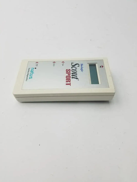 Natus Bio-logic Scout Sport ABR Hearing Screener Device REF 580-SPBOX1001 ABR/OAE Hearing Screener, as-is (for parts) product photo 2