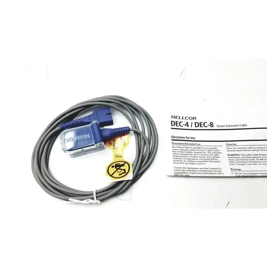 Nellcor DEC-4 / DEC-8 Sensor Extension Cable SpO2 Sensor Extension Cable, as-is (for parts) product photo 2