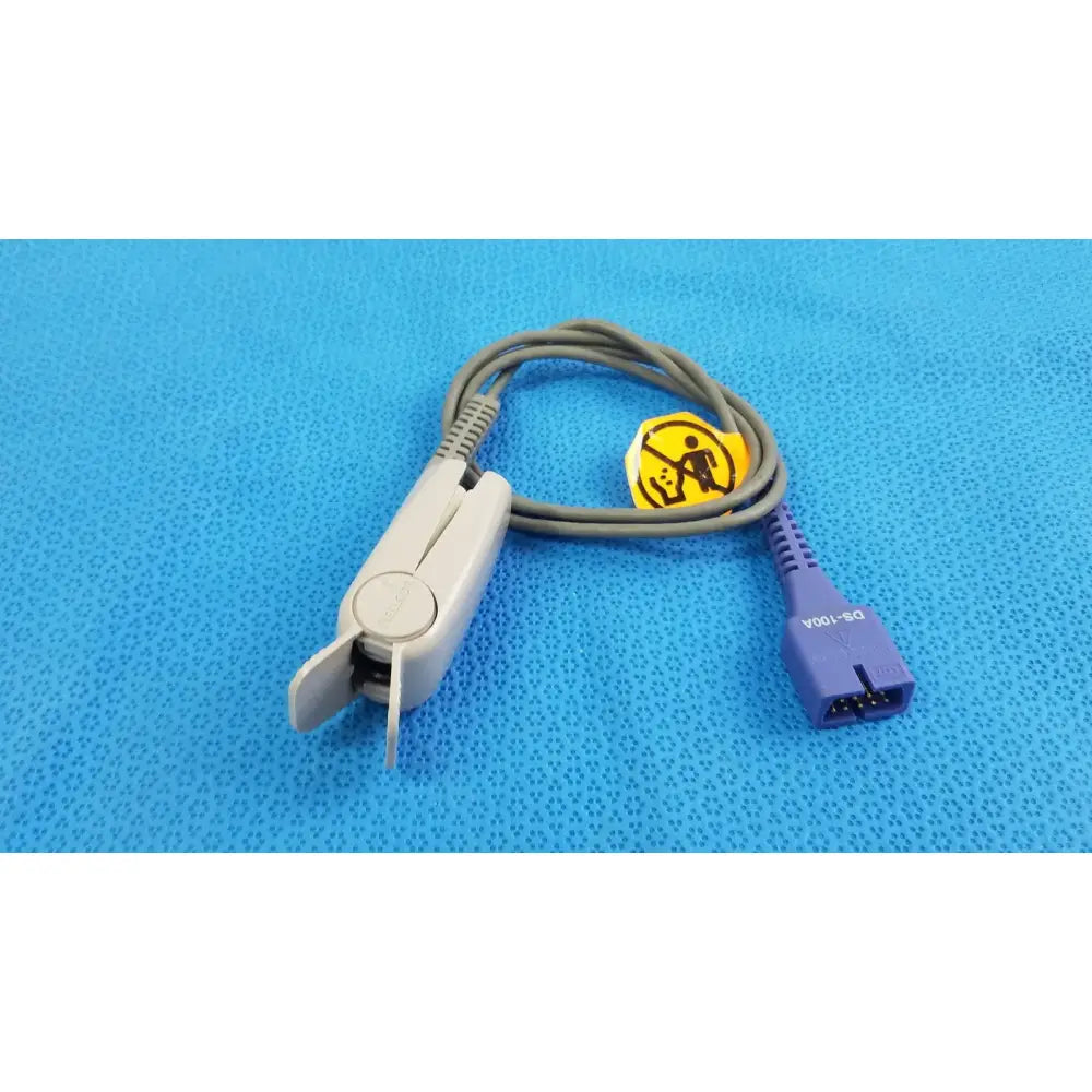 Reuse Medical Nellcor DS-100A Compatible Direct Connect SpO2 Oximetry Sensor Adult Medical Cables & Cords, second-hand product photo 1