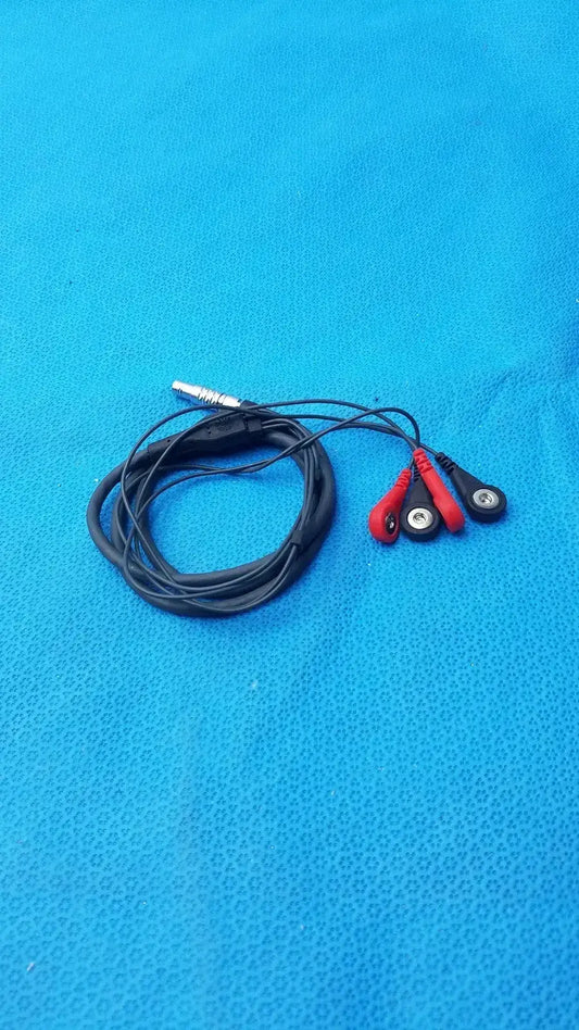 Nexus ECG Sensor With 4 Pins/Channels Connectors ECG Lead Wire Cable, second-hand product photo 2