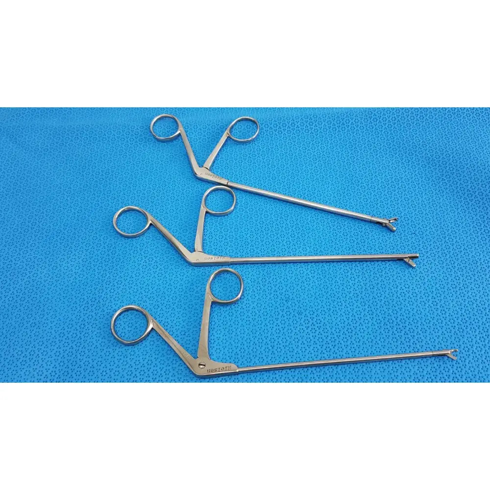 Reuse Medical Nielsen Surgical Scissor Punch Forceps – lot of 3 Forceps, Hemostats & Needle Holders, second-hand product photo 1