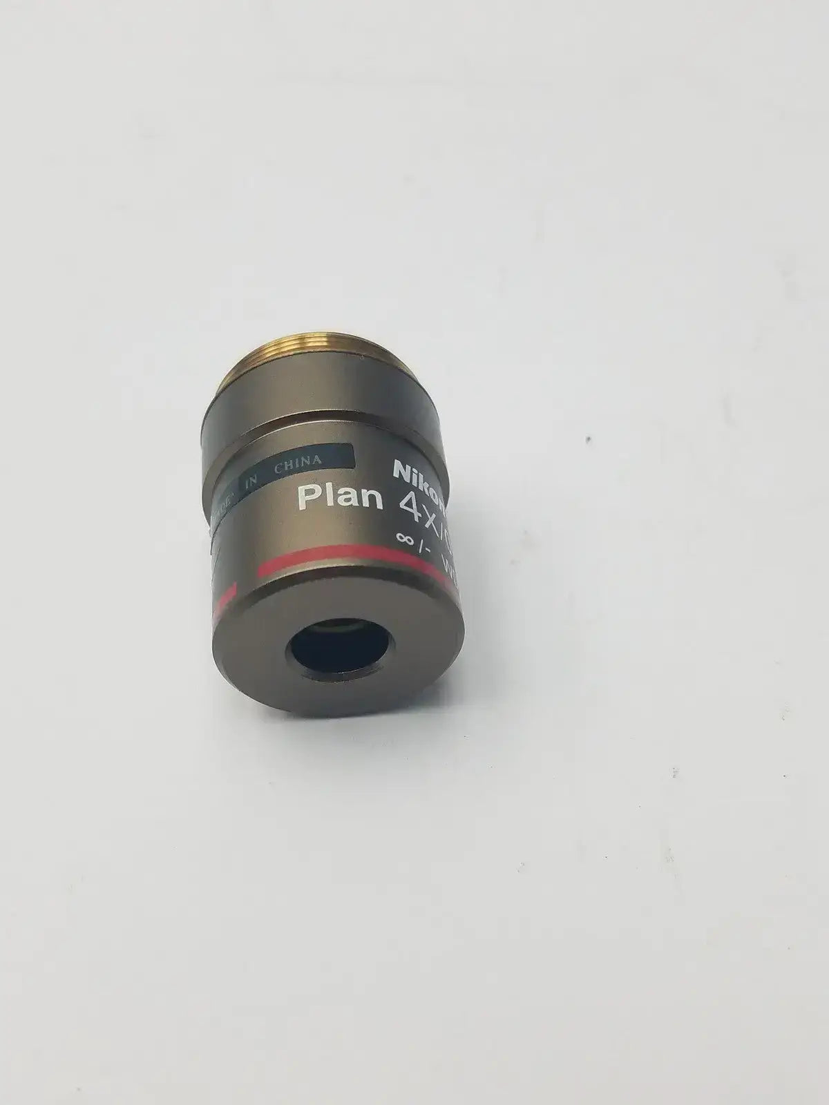 Nikon Plan 4x/0.10 WD 30 Microscope Objective Lens Microscope Objective Lens, second-hand product photo 6