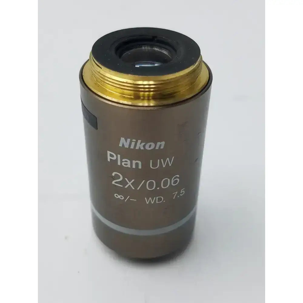 Nikon Plan UW 2x / 0.06 WD 7.5 Microscope Objective Lens Microscope Objective Lens, second-hand product photo 7