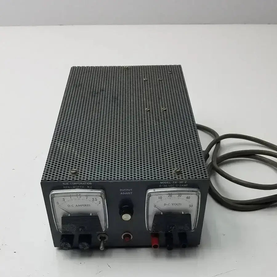 NJE Corporation Power Supply Model No. TR-36-2 Power Supply, second-hand product photo 2