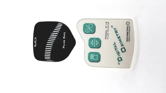 Novametrix Model 512 Digital Pulse Oximeter With Finger Sensor DB-9 Connector Pulse Oximeter, second-hand product photo 2