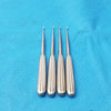 Novosurgical 433-12 Spratt Bone Curette Stainless Surgical Orthopedic - Lot of 4