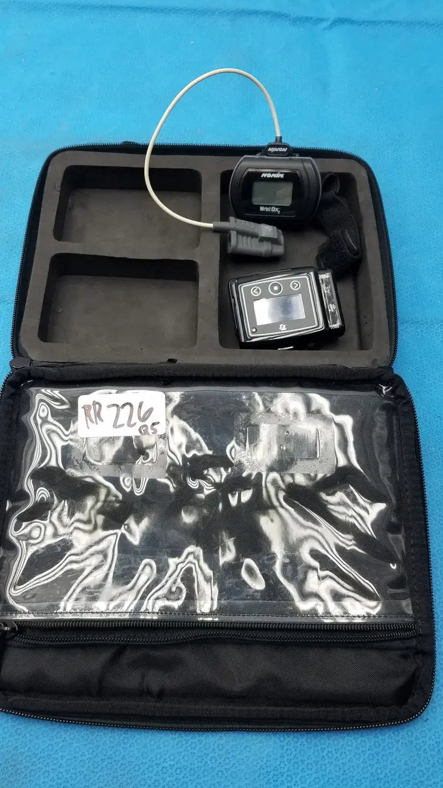 Reuse Medical Nox T3 Sleep Monitor and Nonin 3150 Wrist Ox2 Pulse Oximeter With Bag Pulse Oximeters, second-hand product photo 1