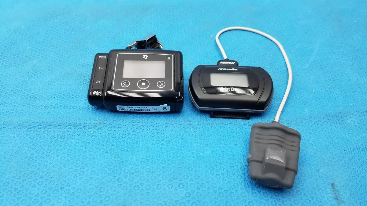 Reuse Medical Nox T3 Sleep Monitor & Nonin 3150 WristOx2 Pulse Oximeter Kit Pulse Oximeters, second-hand product photo 1