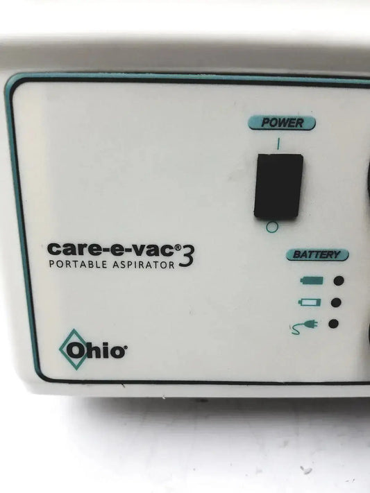 Ohio Medical Care-E-Vac 3 Portable Aspirator Suctiion Pump Suction Pump, second-hand product photo 2