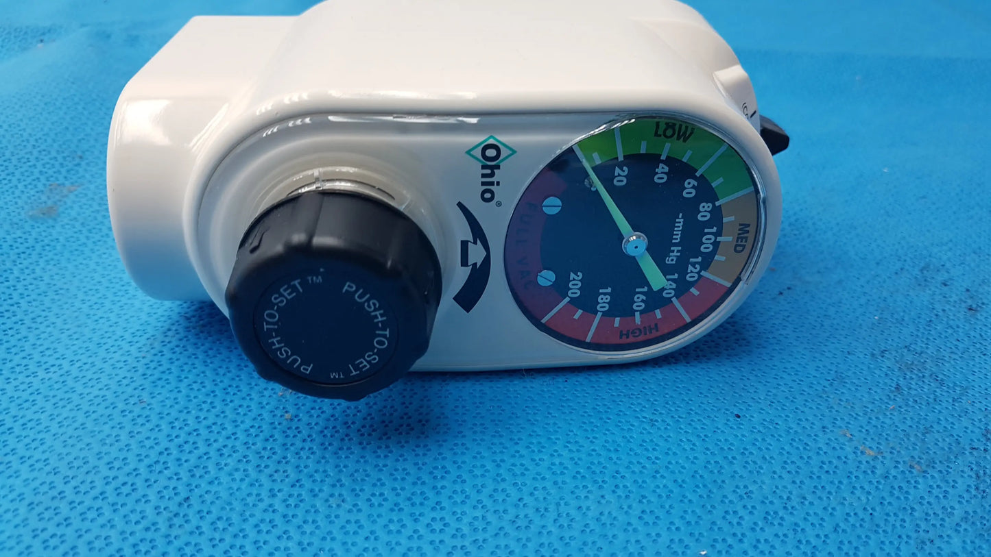 Ohio Medical PISA Intermittent Suction Unit Vacuum Regulator - Intermittent Suction Unit Vacuum Regulator