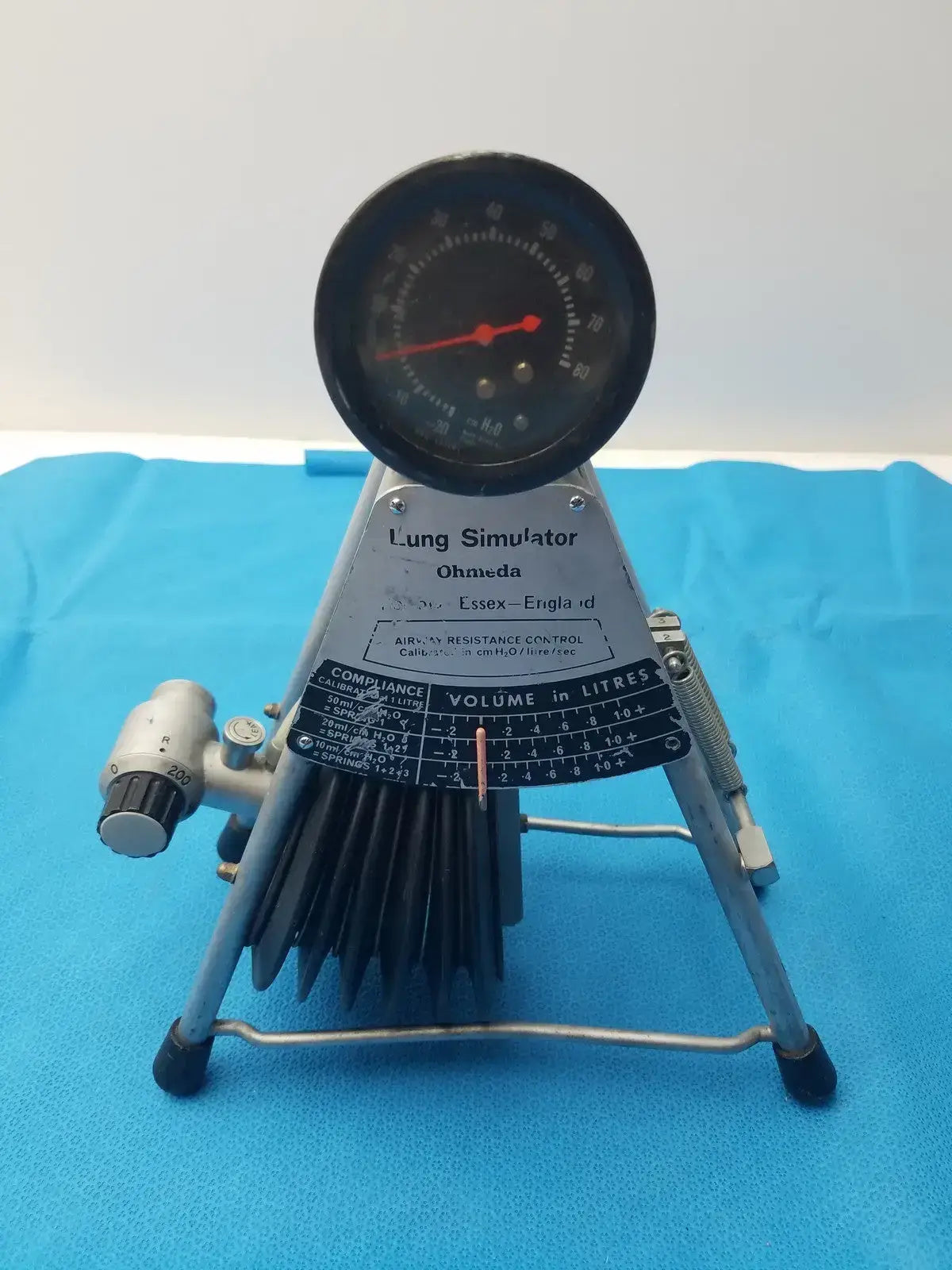 Ohmeda Lung Simulator Airway Resistance Control Lung Simulator, second-hand product photo 8