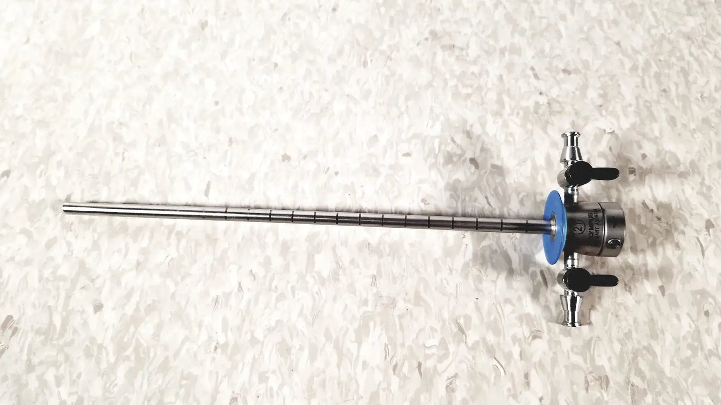 Reuse Medical Olympus A20933A 21Fr Blue Sheath Obturator Laparoscopic Instruments, second-hand product photo 1