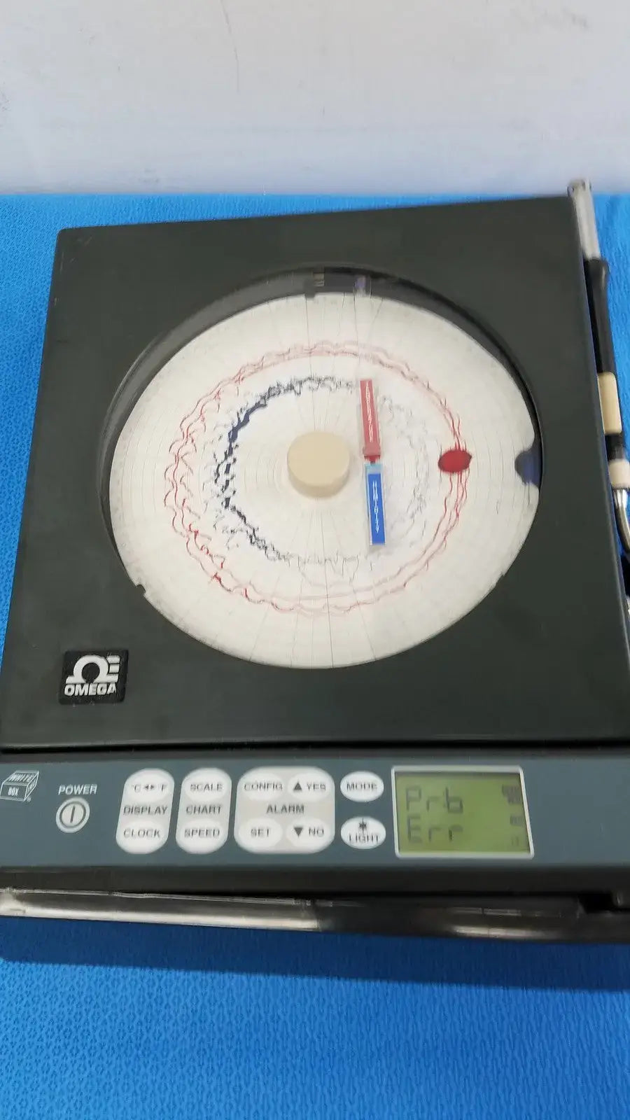 Reuse Medical OMEGA CTXL-TRH-G Temperature / Humidity Chart Recorder - 15097008 Recorders & Plotters, as-is (for parts) product photo 1