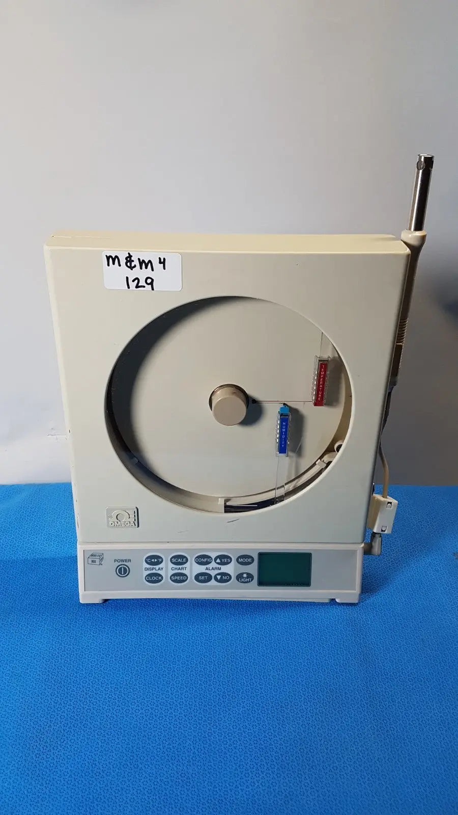 Reuse Medical OMEGA CTXL-TRH-W Circular Chart Recorder Superecorder 15078551 Recorders & Plotters, as-is (for parts) product photo 1