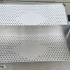 Omni Tract 3422R Stainless Steel Drain Hole Pan and Cover Sterilization Tray