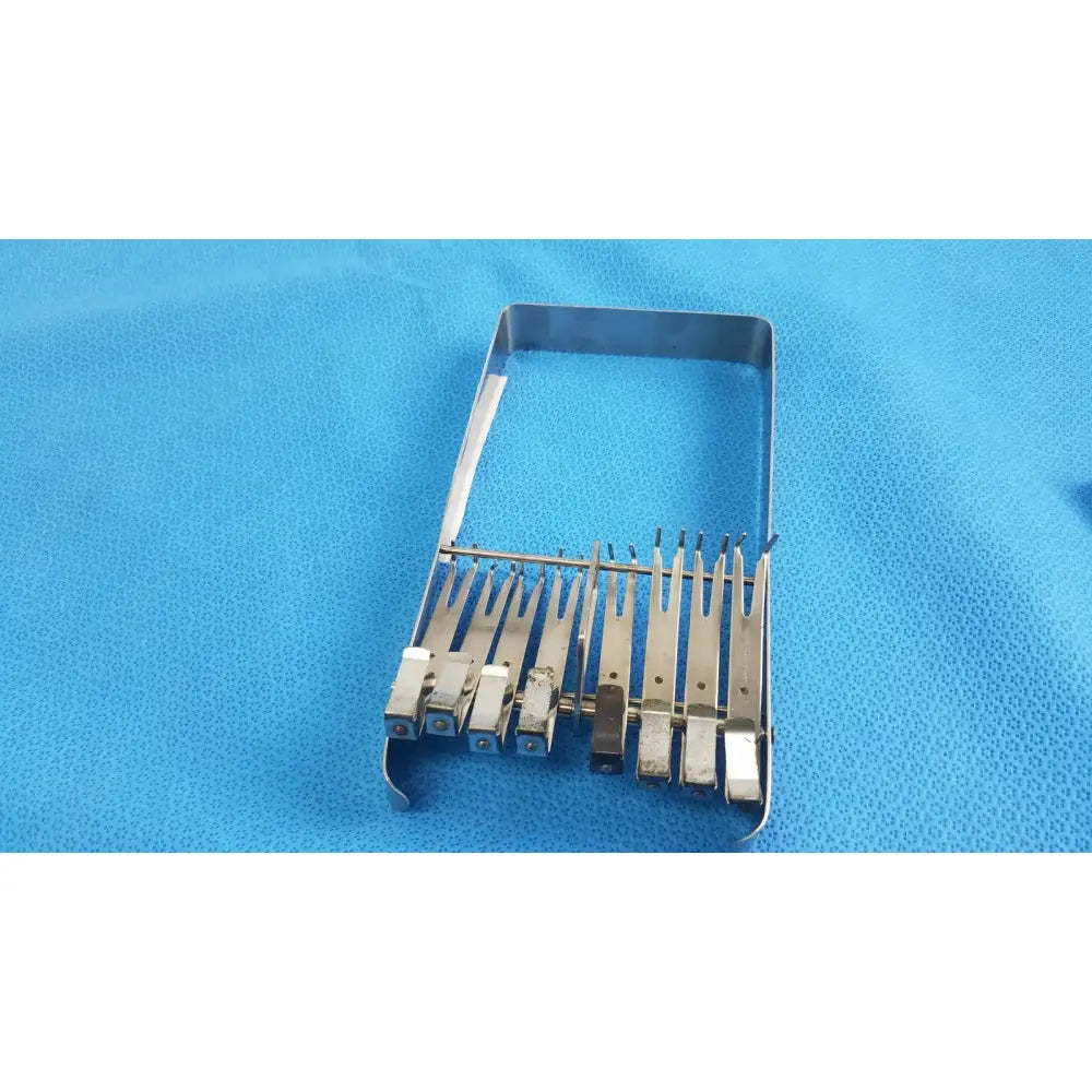 Reuse Medical Orthopedic Stainless Steel Osteotomes Neurology Holder Tray Surgical & Orthopedic Instruments, second-hand product photo 1