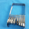 Orthopedic Stainless Steel Osteotomes Neurology Holder Tray