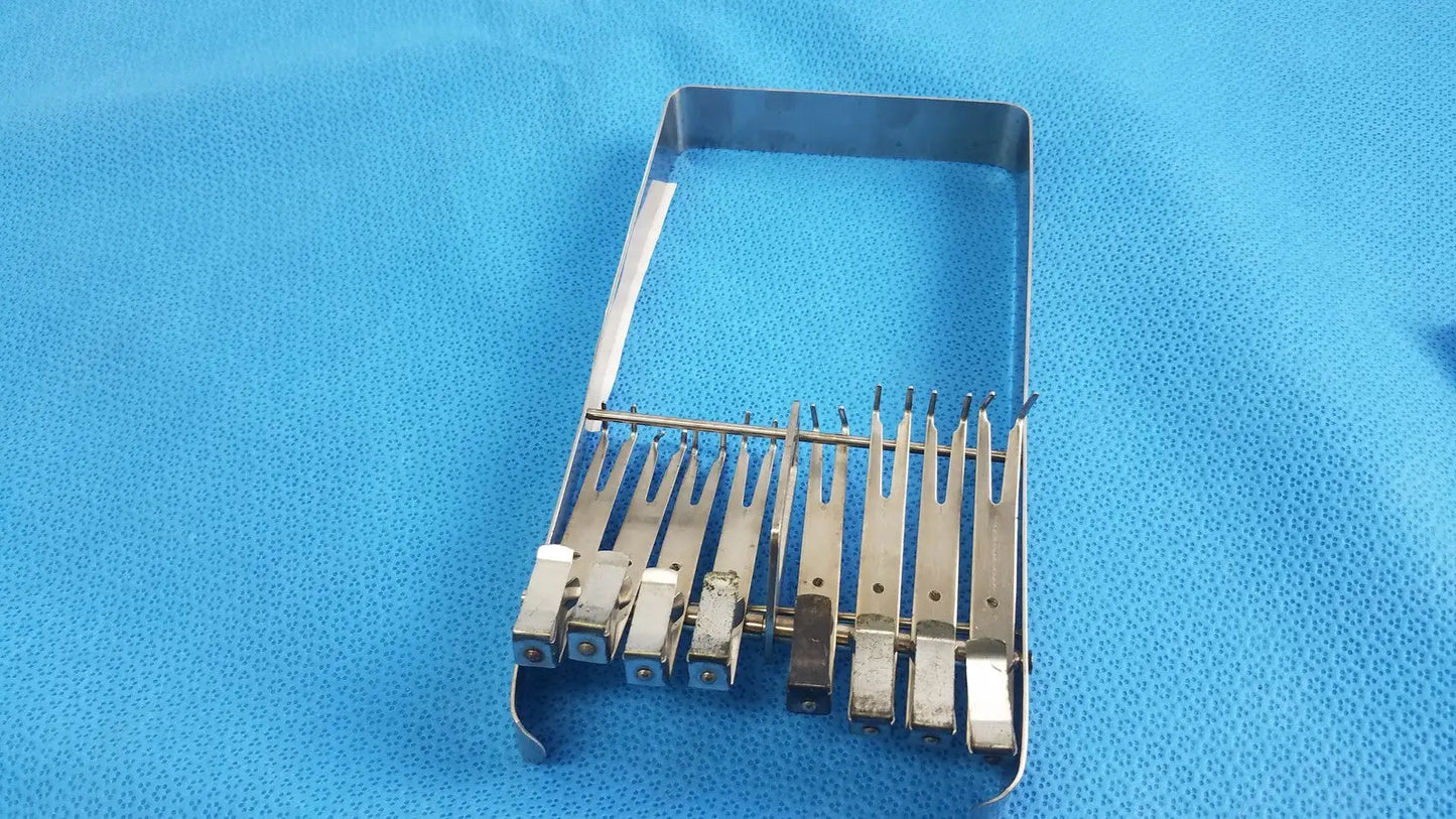 Reuse Medical Orthopedic Stainless Steel Osteotomes Neurology Holder Tray Surgical & Orthopedic Instruments, second-hand product photo 1