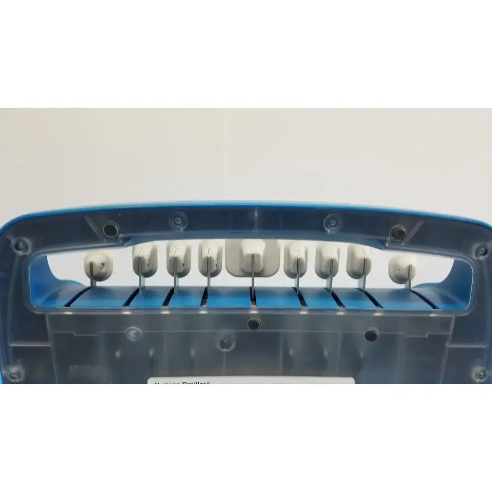 Perkins APH Brailler Blue Gray Portable Braille Braille Writer, as-is (for parts) product photo 11
