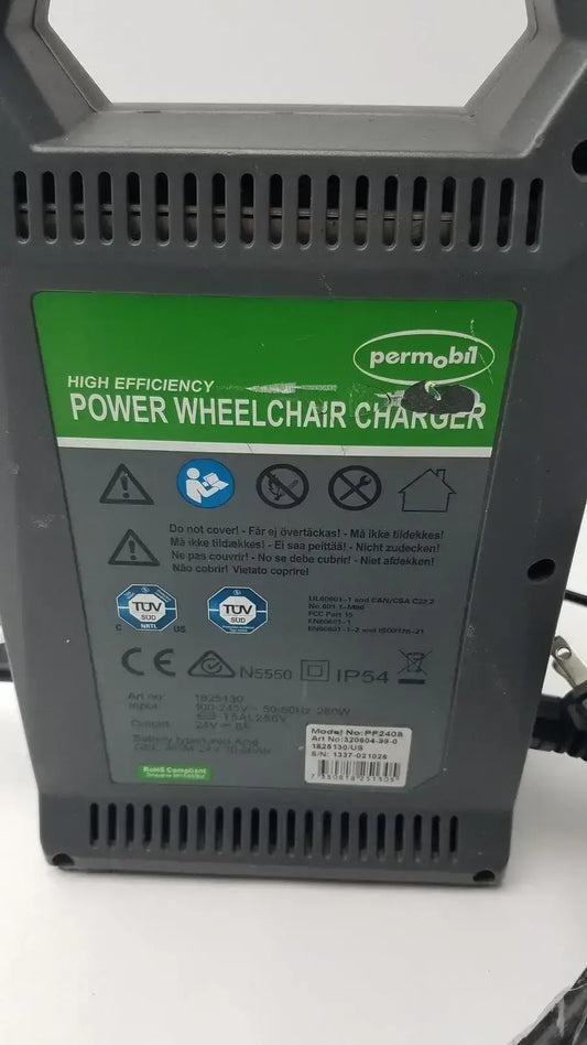 Permobil High Frequency Power Wheelchair Charger 24V/8A Model PP240B Wheelchair Charger, second-hand product photo 2