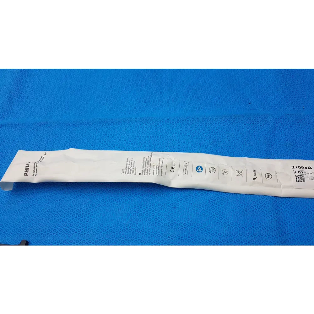 Philips 21094A Esophageal Stethoscope 18Fr Temperature Probe Ref 989803100971 - Esophageal Stethoscope Temperature Probe
