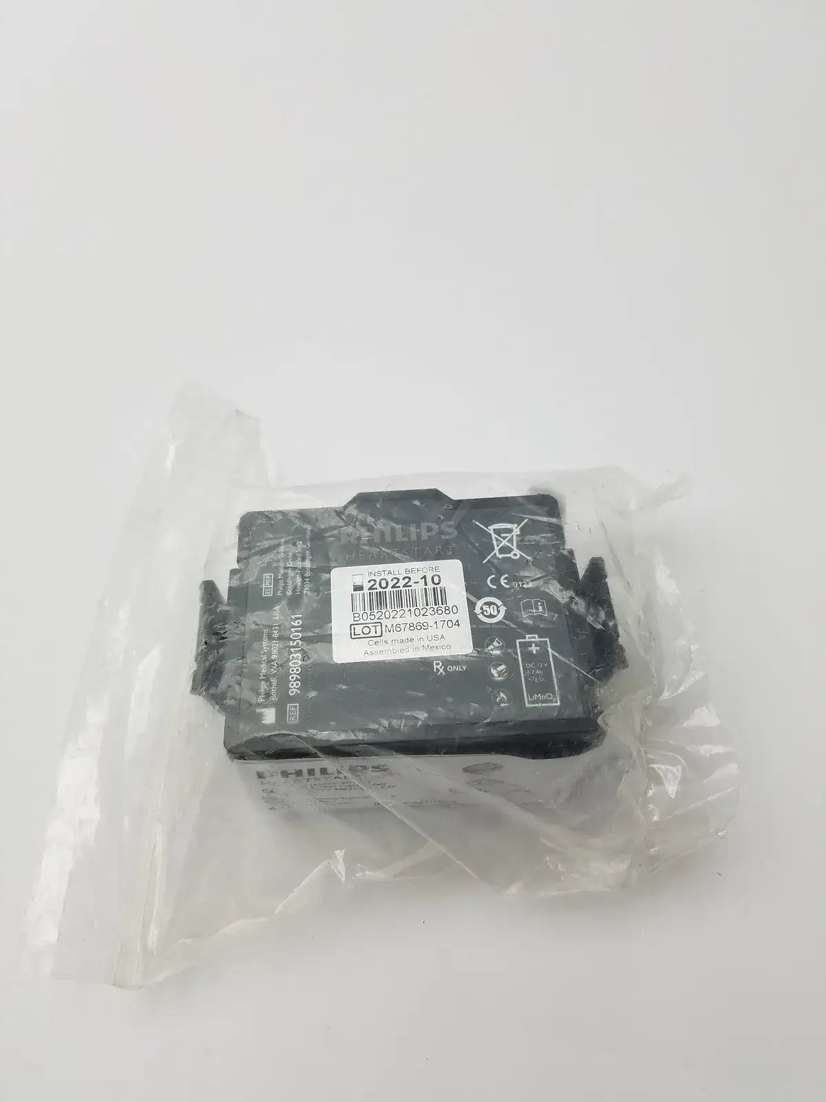 Philips 989803150161 Replacement Battery for Use with FR3 AED System Defibrillator Battery, new product photo 8