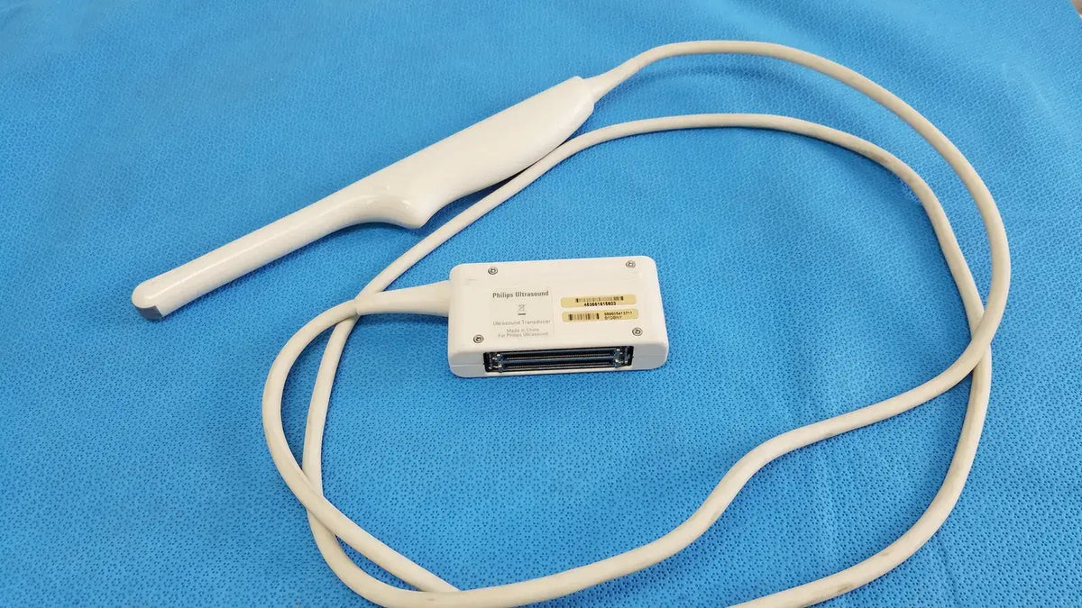 Reuse Medical Philips C10-4ec IPX-7 Ultrasound Transducer Probe - B1DBNY Medical Sensors & Ultrasound Probes, second-hand product photo 1