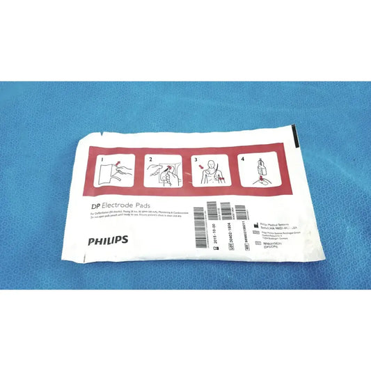 Philips DP Electrode Pad for Instructional Use Only Check Expiry Date Before Use Electrode Pad, as-is (for parts) product photo 1
