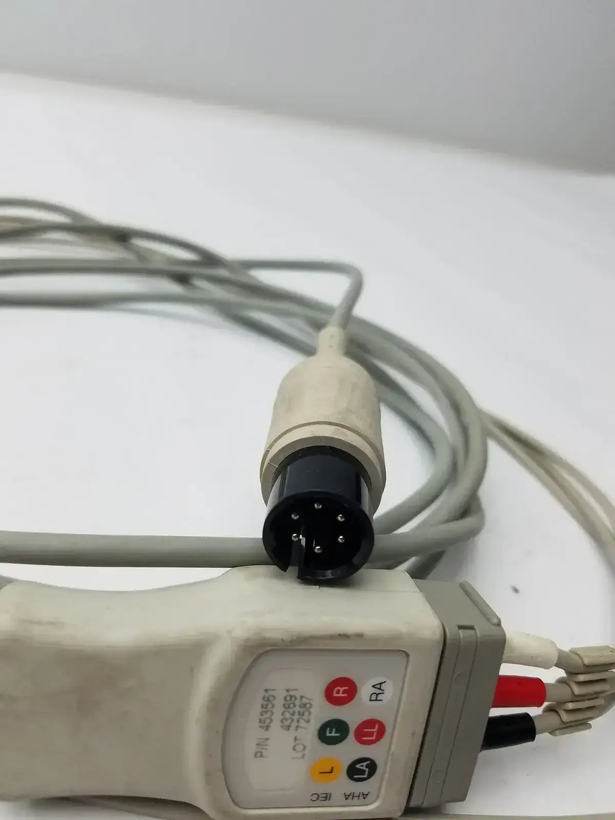 Philips M1503A 3-lead Grabber Patient Cable ECG 453561 432691 ECG Patient Cable, second-hand product photo 5