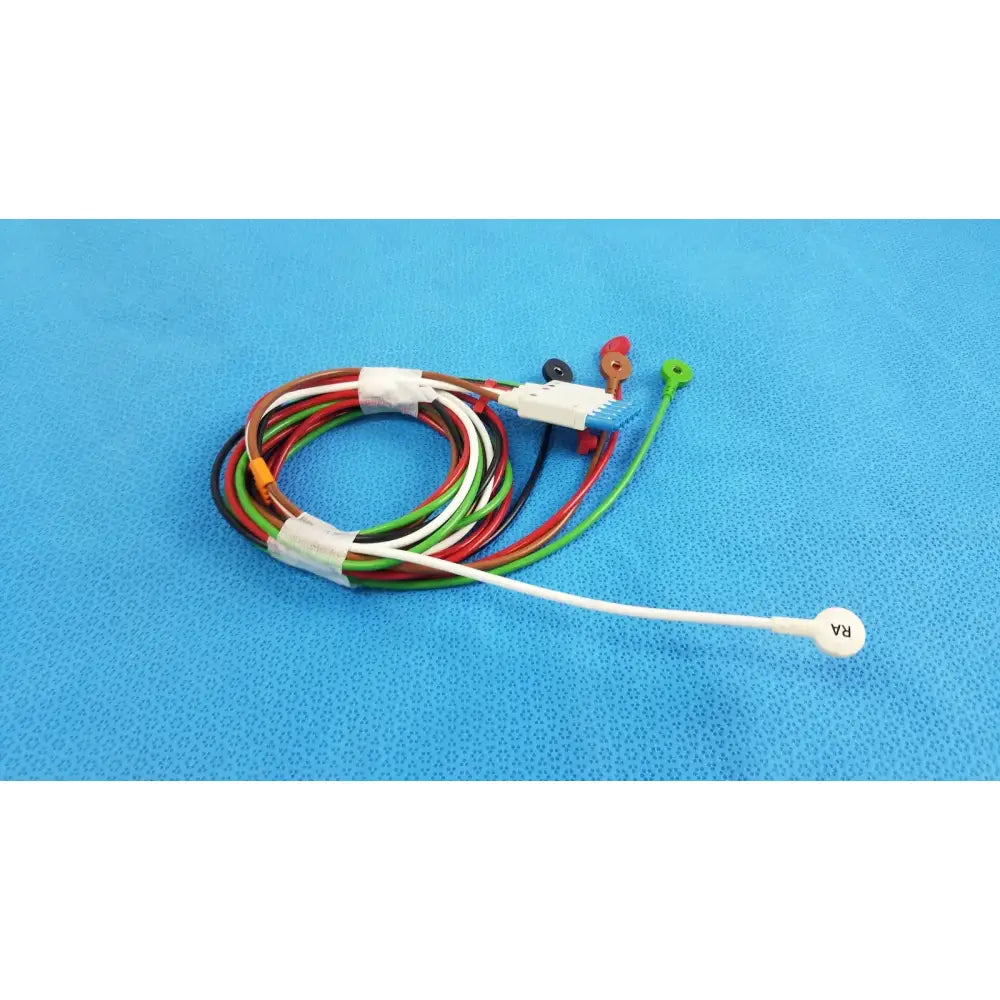 Reuse Medical Philips M1644A 5-Lead ECG Trunk Cable AAMI Snap Connector Medical Cables & Cords, second-hand product photo 1
