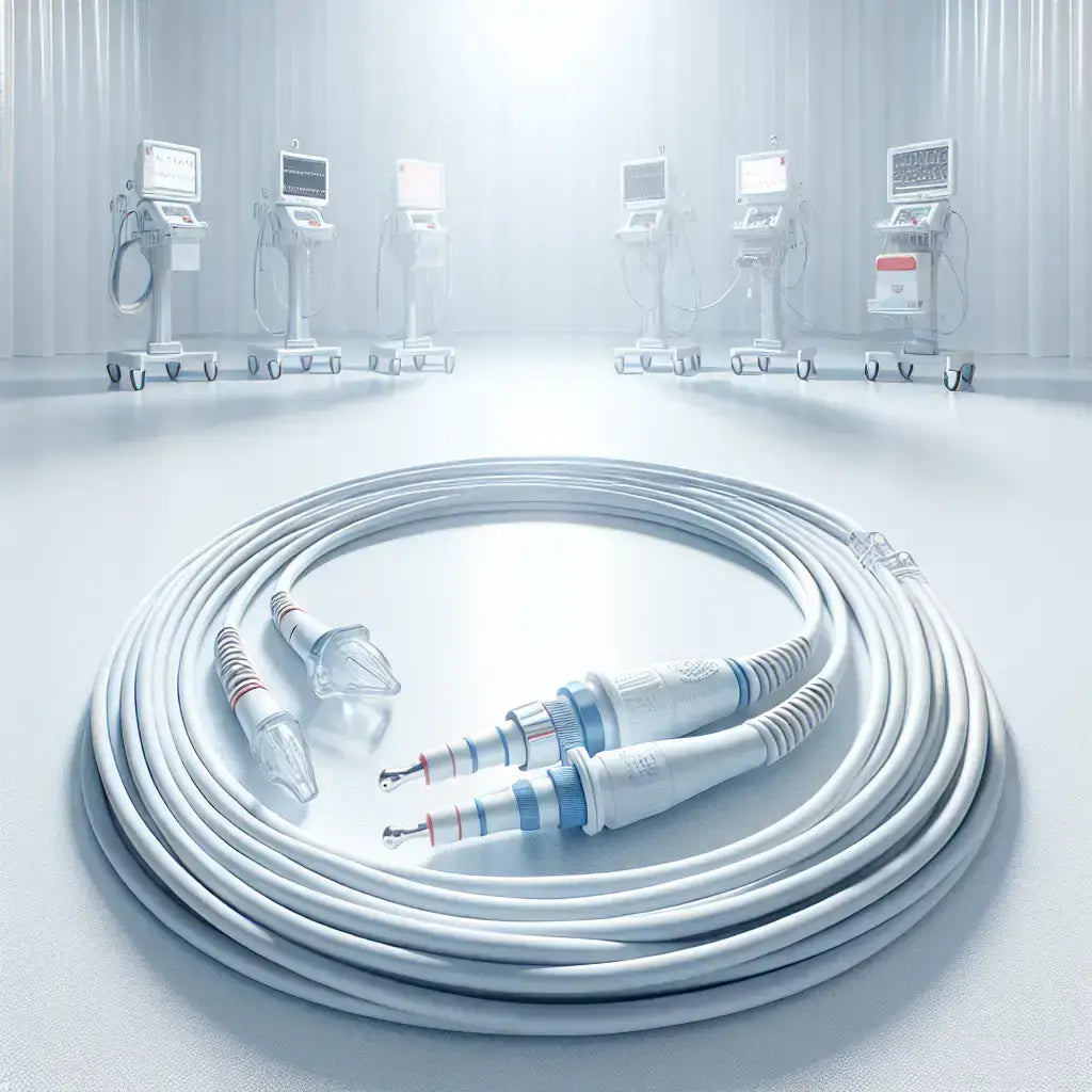 Philips M1671A 3-Lead ECG Leadset Grabber AAMI ICU Patient Cable ECG Leadset, second-hand product photo 1